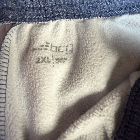 BCG Men's Charcoal Joggers with Zipper Pockets - Picture 2 of 12